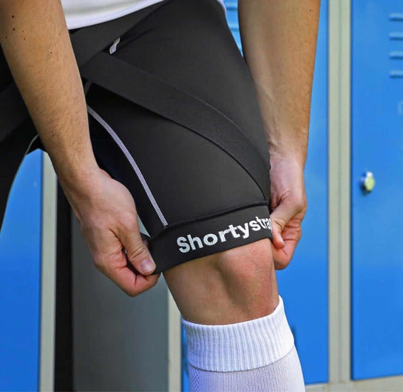 Short de compression – Shortystrap – Pubalgie et adducteurs – Maintien sportif compressif – Mixte Noir - Sport Short de compression – Shortystrap – Pubalgie et adducteurs – Maintien sportif compressif – Mixte Noir - Sport